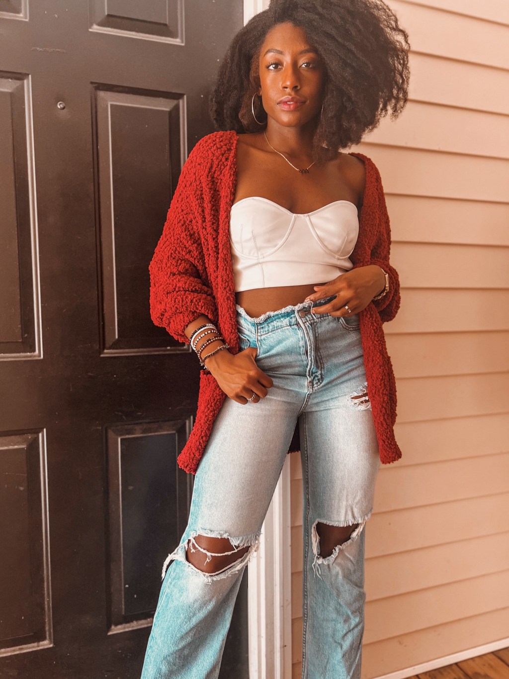 Merokeety Official fall sweater&nbsp;styling